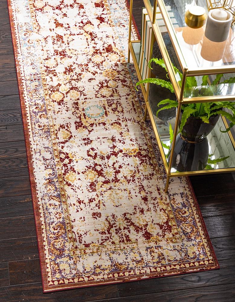 Rey - Verblasster Vintage-Teppich