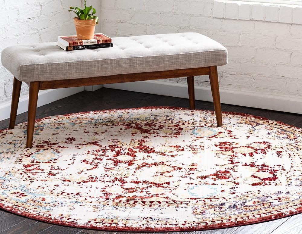Rey - Verblasster Vintage-Teppich