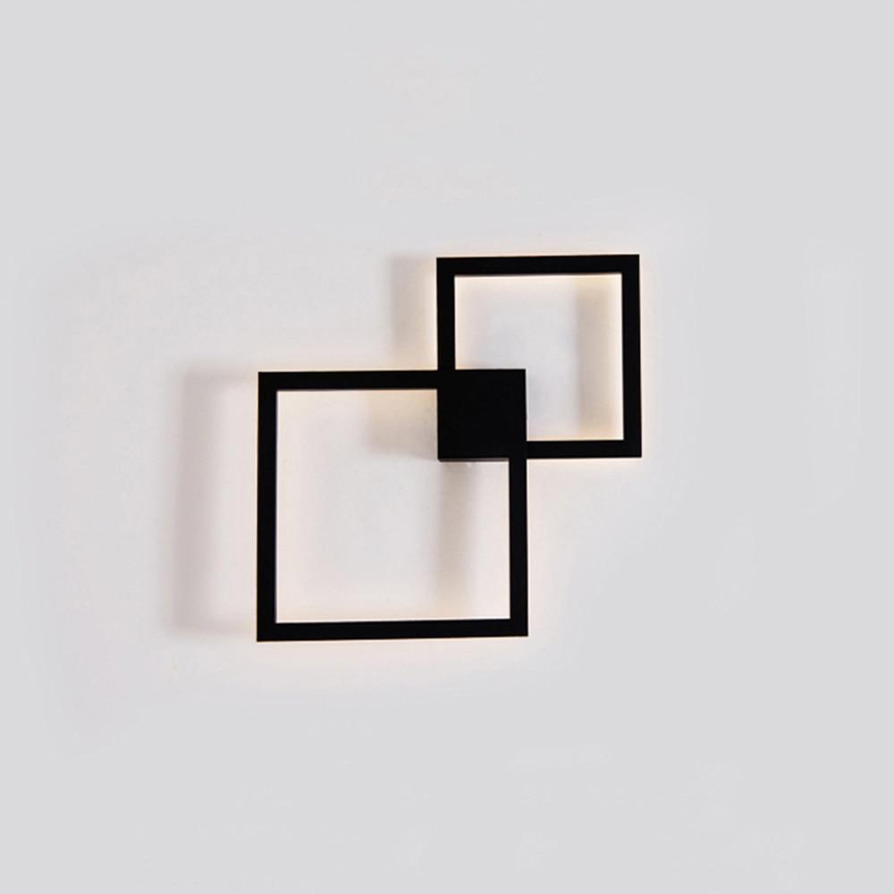 Rowley - Quadratische Moderne Wandlampe