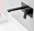 Odell - Luxuriöse Matte Schwarze Wandarmatur für Badezimmer