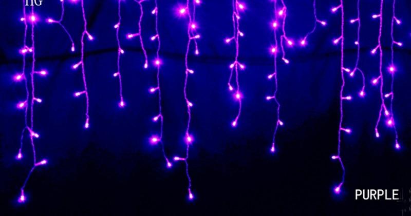 LED Außen-Vorhang-Lichterkette