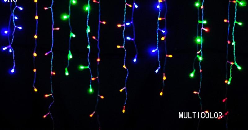 LED Außen-Vorhang-Lichterkette